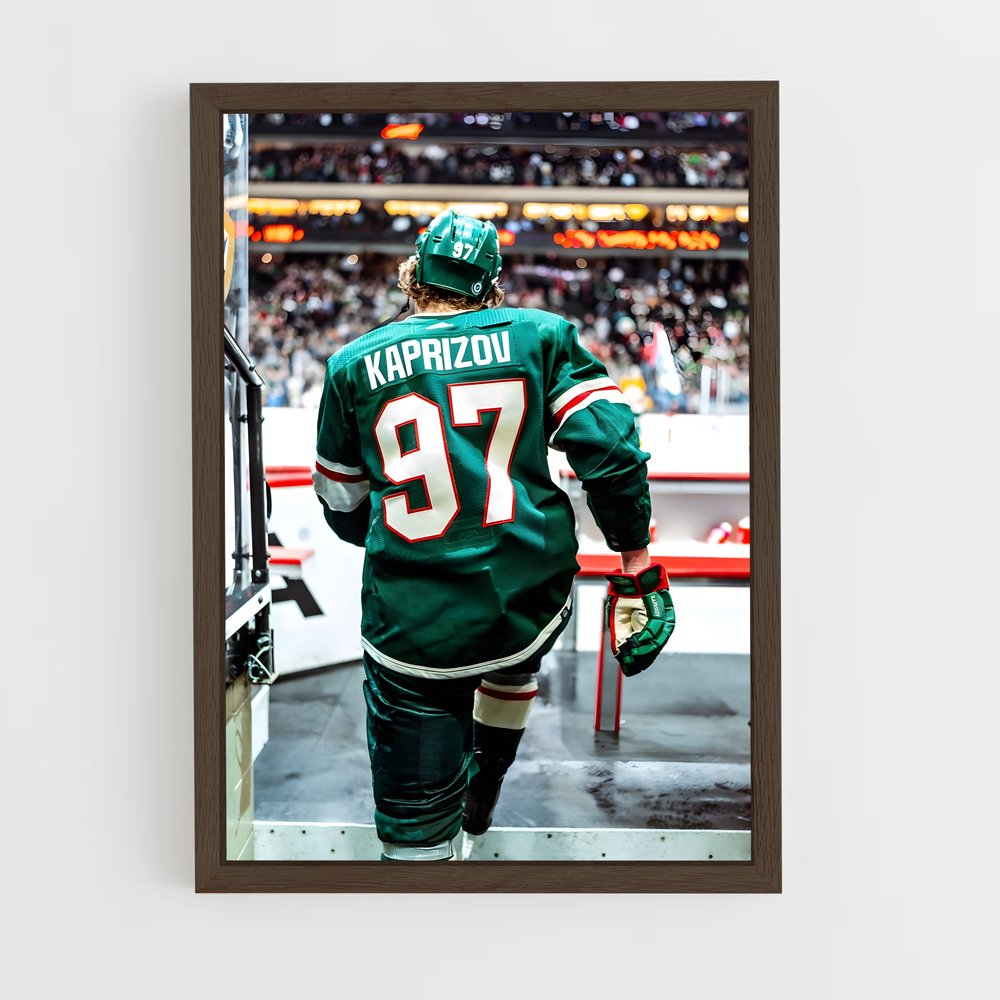 Poster Kirill kaprizov – affiche Hockey sur glace (vue 5)
